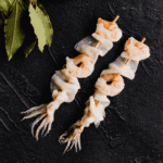 Foto producto brochetas mixtas calamar patagonico y gambon Wofco